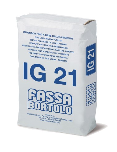 IG21 FASSA 25 kg. bianco