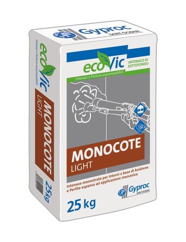 Monocote light gyproc kg.25