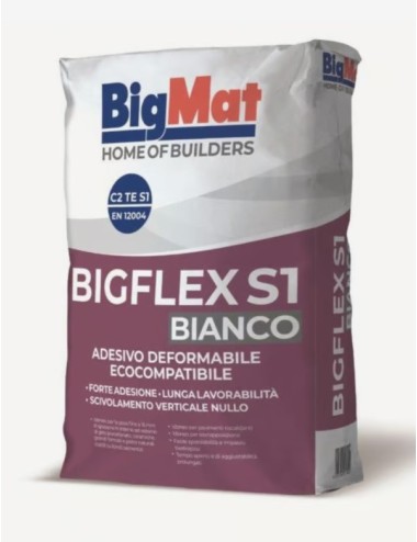 Bigflex S1 Bianco 25kg...
