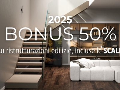 2025, ultimo anno con Bonus 50% su installazione scale